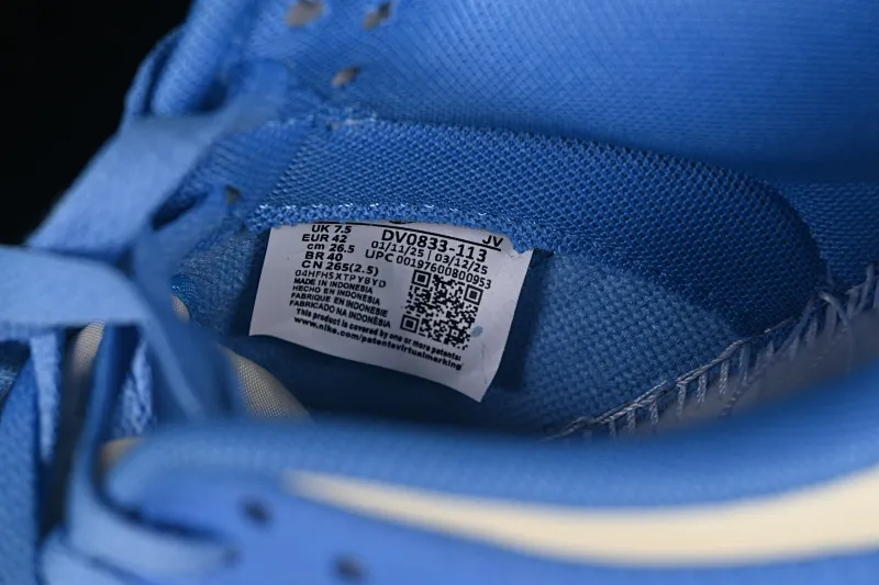 All categories Nk SB Dunk series Nk SB Dunk Low low-top sneakers Nike SB Dunk Low North Carolina blue low-top casual sneakers DV0833-113